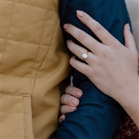 Classic 4 Prong Solitaire Engagement Ring